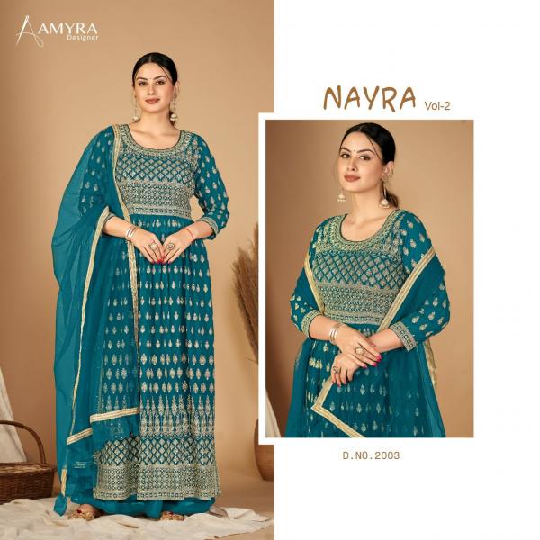 Amyra Nayra 2 Georgette Designer Salwar Kameez Collection